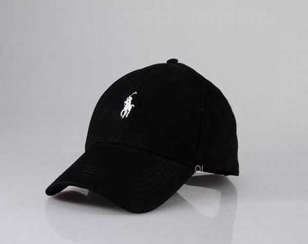 casquette ralph lauren noir et blanc