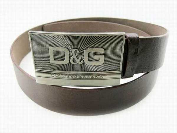 ceinture d&g homme pas cher